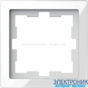 D-Life РАМКА 1-постова БІЛ. КРИСТАЛ