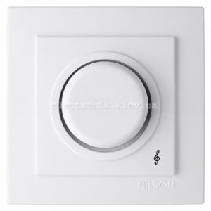 Діммер з підсвічуванням ( 1000 W ) Nilson TOURAN білий