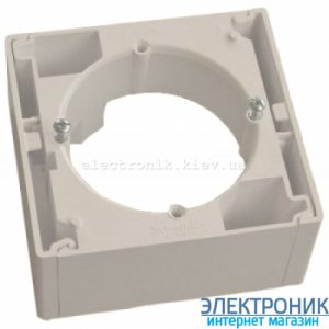 Коробка для зовнішнього монтажу ASFORA слонова кістка, Schneider (Шнайдер)