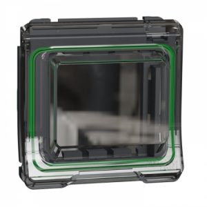 Кришка боксу Unica New IP55, чорний, Mureva Styl Schneider Electric MUR35110
