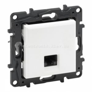 NILOE STEP Розетка інформаційна RJ45 CAT6 FTP, колір білий