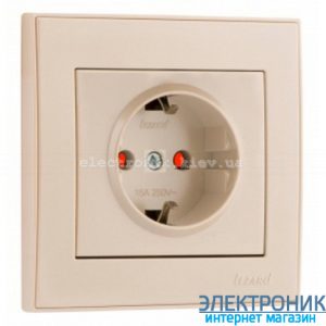 RAIN Розетка із захистом від дітей крем