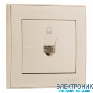 RAIN Розетка комп'ютерна крем
