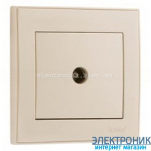 RAIN Розетка TV кінцева крем