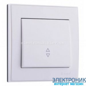 RAIN Вимикач прохідний білий