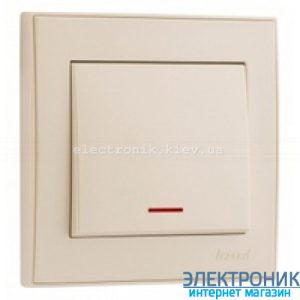 RAIN Вимикач з підсвічуванням крем