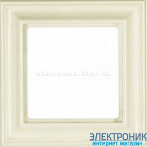 Рамка 1 пост цт. слонова кістка Jung Eco Profi Deco