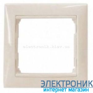 Рамка 1 пост слонова кістка Legrand Valena