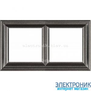 Рамка 2 пост цт. антрацит Jung Eco Profi Deco
