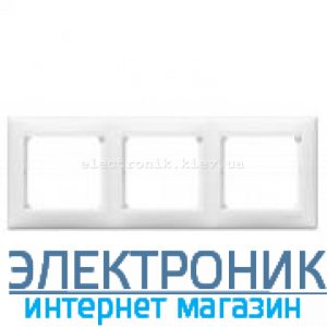 Рамка 3 поста колір білий Legrand Valena
