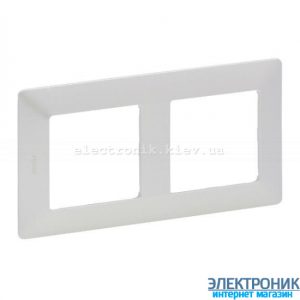Рамка двопостова Legrand Valena Life (перли)