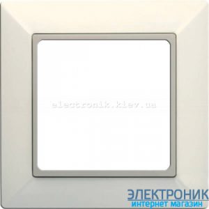 Рамка одинарна Jung Eco Profi Слонова кістка