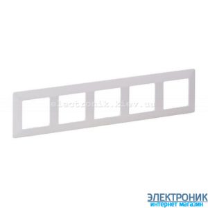 Рамка п'ятипостова Legrand Valena Life (біла)
