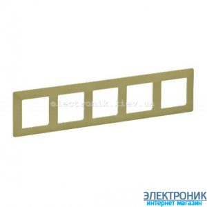 Рамка п'ятипостова Legrand Valena Life (лайм)
