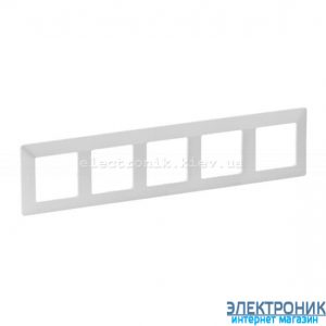 Рамка п'ятипостова Legrand Valena Life (перли)