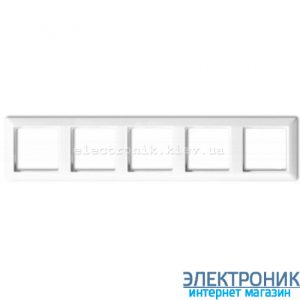 Рамка п'ятірна Jung Eco Profi Білий