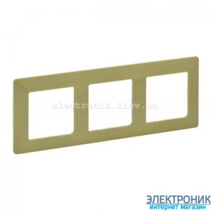 Рамка трипостова Legrand Valena Life (лайм)
