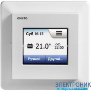 Терморегулятор для теплої підлоги із сенсорним дисплеєм ECO 16 TOUCH Ensto