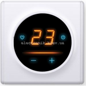 Термостат ONEKEYELECTRO 25 з WiFi, біла рамка, пластик