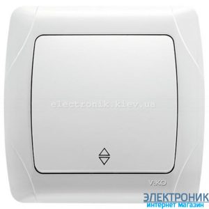 VIKO CARMEN БІЛИЙ Вимикач прохідний