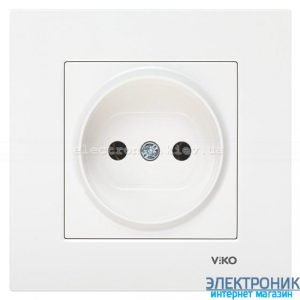 VIKO KARRE БІЛИЙ Розетка