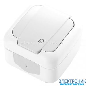 VIKO PALMIYE БІЛИЙ Розетка із заземленнямм