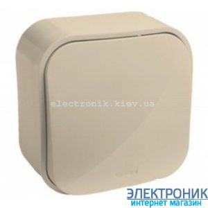 Вимикач кнопковий, зовнішній, слонова кістка - Legrand Forix