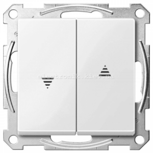 Вимикач Жалюзі Schneider Electric Merten System M активно-білий