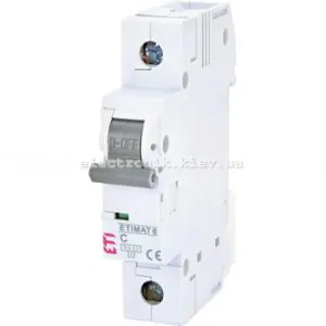 Авт. вимикач ETIMAT 6 1p C 16А (6 kA) ETI