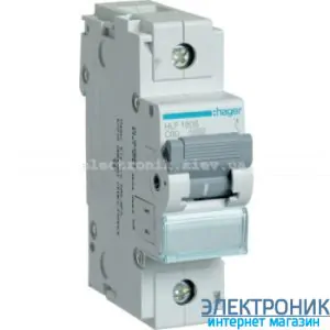Автоматичний перемикач Hager HLF180S. Ін=80А, 10кА, хар-ка С
