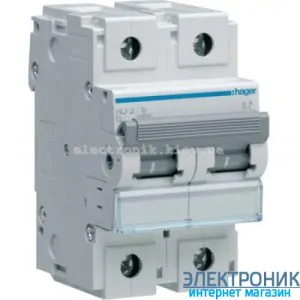 Автоматичний вимикач Hager HLF280S. Ін=80А, 10кА, хар-ка С