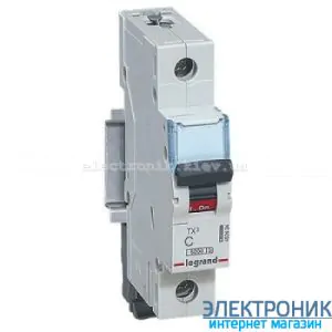 Автоматичний вимикач Legrand TX3-1P 10А, С