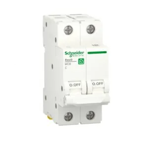 Автоматичний вимикач RESI9 Schneider Electric 32 А, 2P, категорія С, 6кА