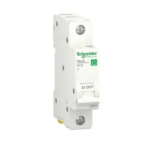 Автоматичний вимикач RESI9 Schneider Electric 6А, 1P, категорія С, 6кА
