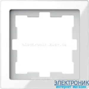 D-Life РАМКА 1-постова БІЛ. КРИСТАЛ