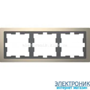 D-Life РАМКА 3-постова НІКЕЛЬ