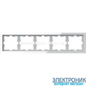 D-Life РАМКА 5-постова БІЛ. КРИСТАЛ