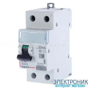Диференціальний автомат Legrand DX3 1п+N C25A 30mA (Тип AC) 411004