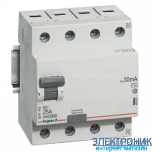 Діфреле (ПЗВ) Legrand RX3 - 4x40A, 30mА, AC