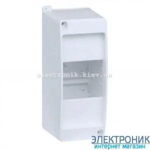 Hager Cosmos VD103NE. Щит на 3 модулі зовнішньої установки без дверей