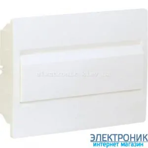Hager Cosmos VR112PD. Щит на 12 модулів внутрішньої установки з білими дверима