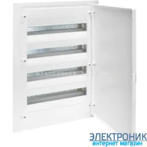 Hager Golf VF418PD. Щит на 72 модулі (4x18) внутрішньої установки з дверима