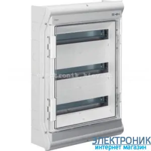 Hager Vector VE318DN. Щит на 54 модулі IP65 зовнішньої установки