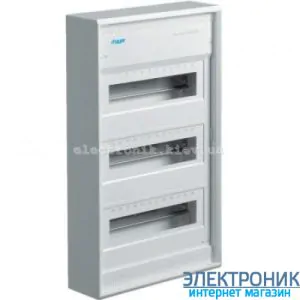 Hager Volta VA36CN. Щит на 36(42) модулів зовнішньої установки, без дверцят