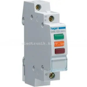 Індикатор LED на 3 фази, Hager