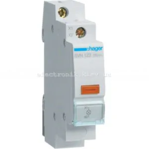 Індикатор LED жовтий, Hager