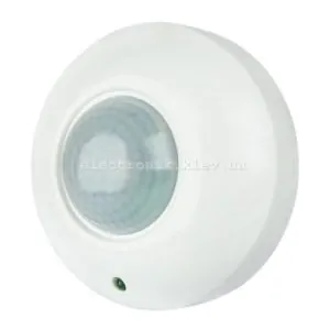 Інфрачервоний датчик руху BIOM IRM-03W max 1200Вт 360 °, стельовий, білий.