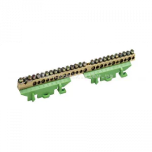 Клемма защитная с держателем 1х25+11x16+13x10мм2 Hager