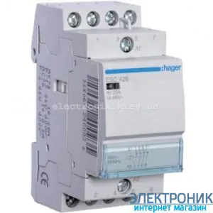 Контактор Hager ESC426 - 230В/25A, 4НЗ