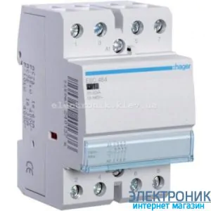 Контактор Hager ESC464 - 230В/63A, 4НЗ
